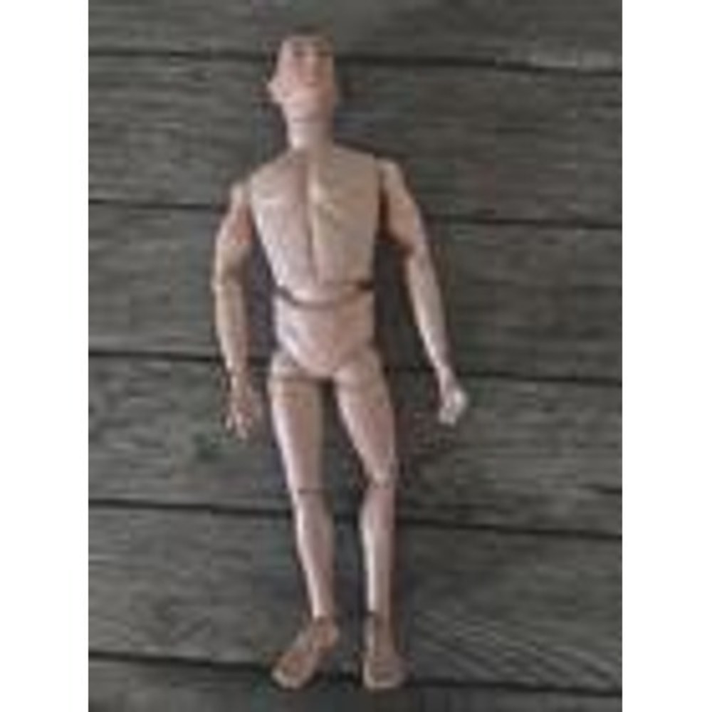 Vintage GI Joe 1964 Action Figure Soldiers Of The World Man 12" Nude Doll Hasbro